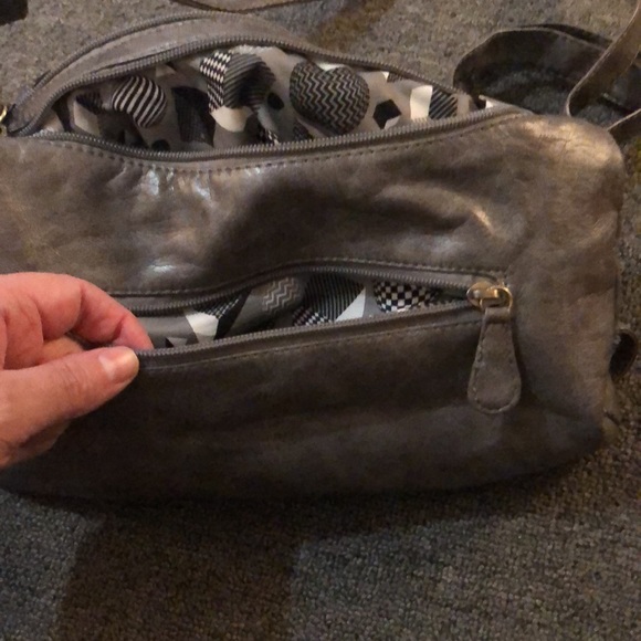 Grey Purse Crossbody with Y2K vibe Angel Barcelo - Picture 10 of 15